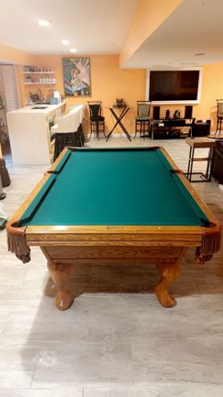 FOR SALE: Olhausen Accu-Fast 8’ Premium Slate Pool Table