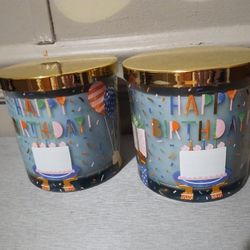 Sonoma Set of 2 Birthday Celebration Candles