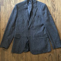 Men’s Calvin Klein Gray Sports Coat Blazer Jacket Size S
