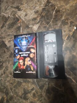 Batman and robin vhs