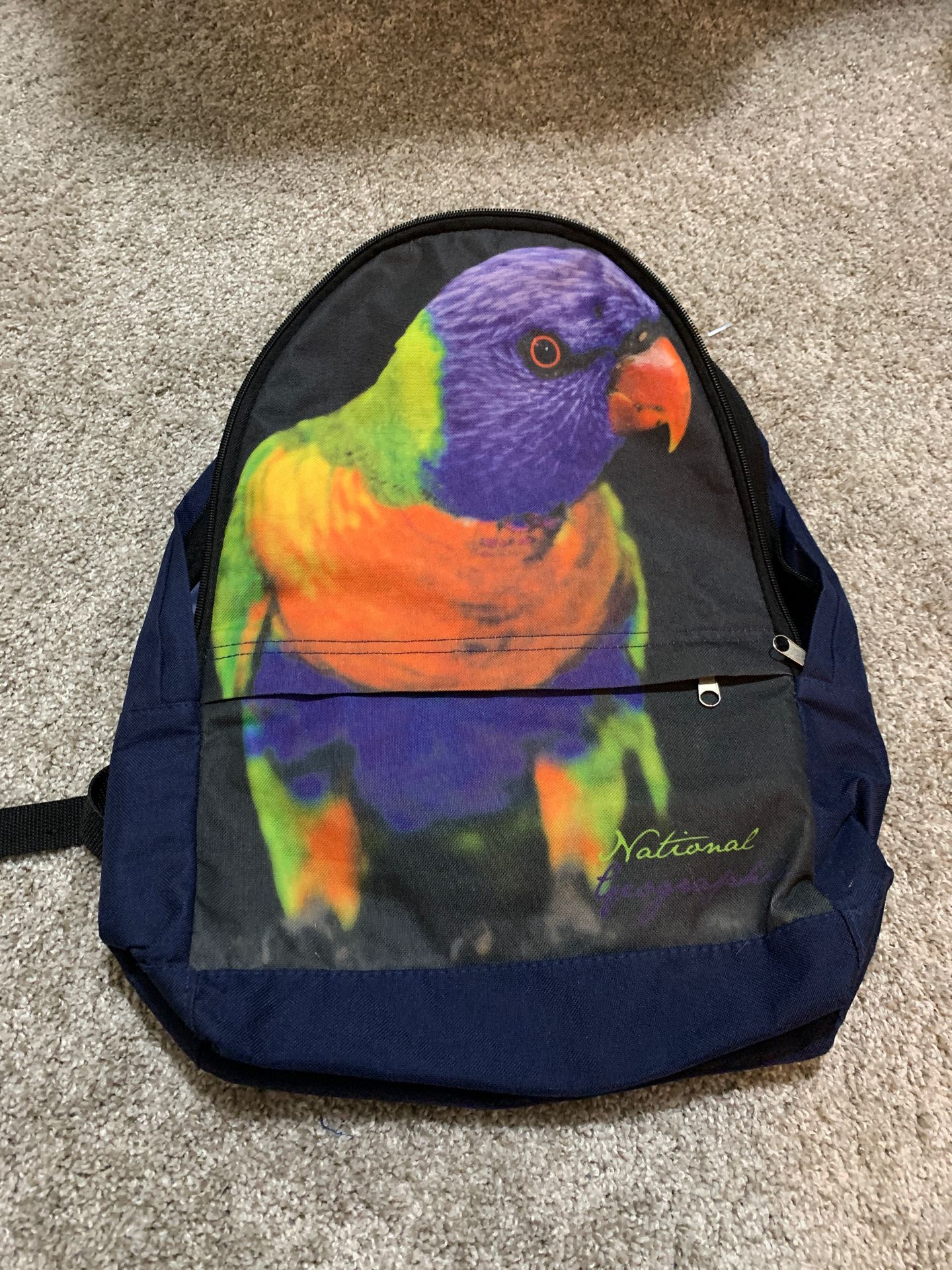 Backpack with laptop pocket, $7