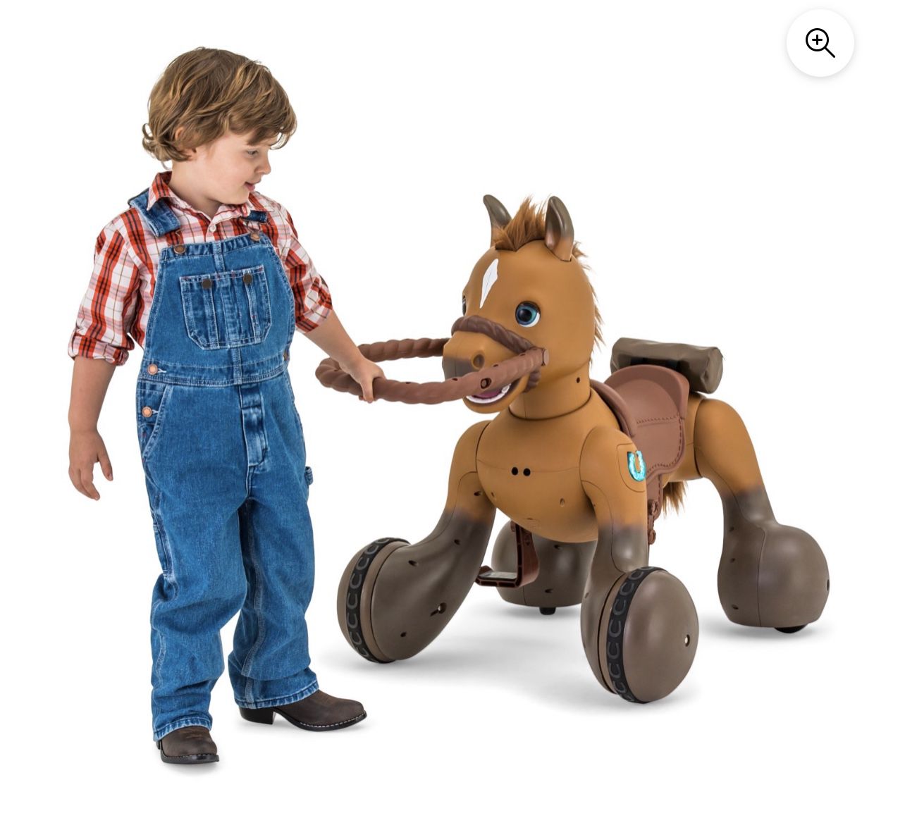 11~volt Rideamals Scout Pony Interactive Ride -on Toy By Kid Trax 