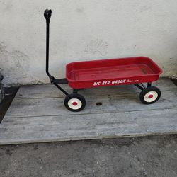 Vintage Big Red Wagon By Roadmaster 