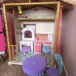 American Girl Doll Rainforest Hut