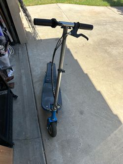 Blue Electric kids Scooter