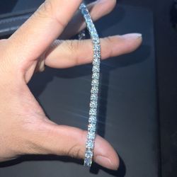 5mm Lab-Grown Moissanite Diamond Tennis Bracelet✨💎