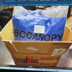 ABC Canopy Top Blue 300D 10X12