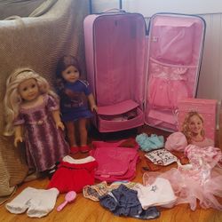 American Girl Doll Suitcase Set