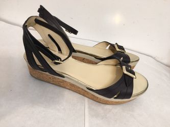 JIMMY CHOO  NEMESIS Leather Strappy Sandals  Size EU 37.5