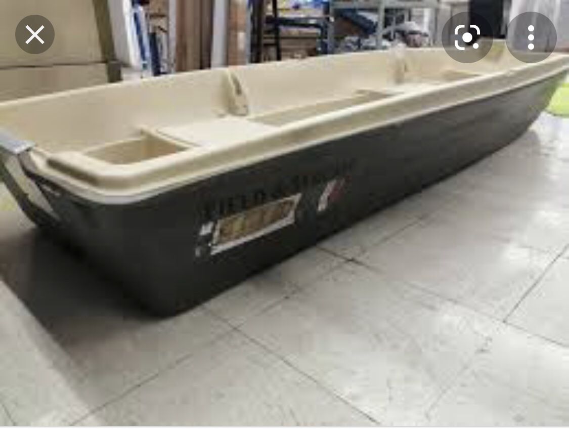 NEW Field & Stream Sportsman 12’ Jon Boat 2 Motors & Extras