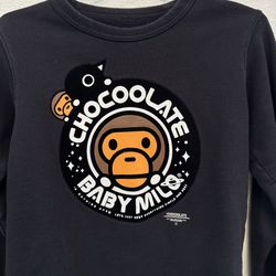 RARE deals A Bathing Ape Bape Baby Milo x Chocoolate Sweatshirt