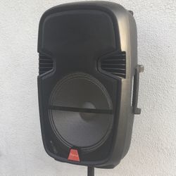 15 Inch Rechargeable Bluetooth Speaker/aux/fm/USB And SD Port/microphone For Karaoke/brand New!!