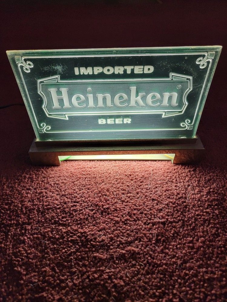 Heineken Neon Light Bar Sign