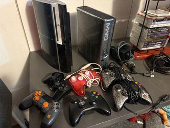 PS3 & Xbox 360 Console Bundle with Controllers