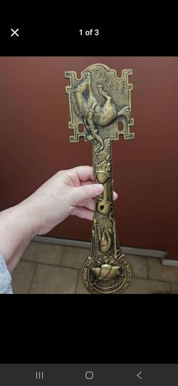 Vintage Soild Brass Argentina