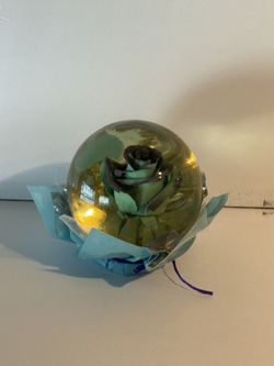 Blue Purple Ombré Rose Globe