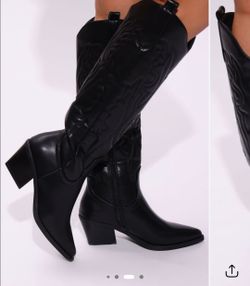 Knee high boots