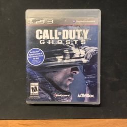 Call Of Duty Ghost PS3 