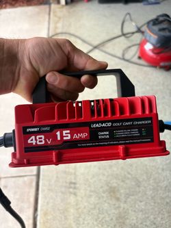 48v 15amp golf cart charger