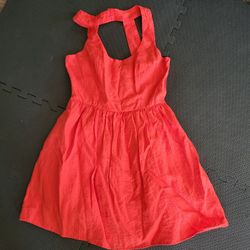 Forever 21 Salmon Red Sundress Small
