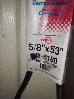 Rotary. Lawn mower belt