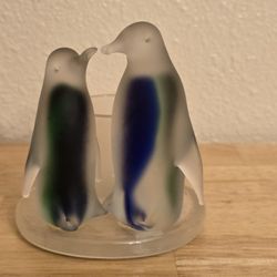 PartyLite Penguin Candle Holder 