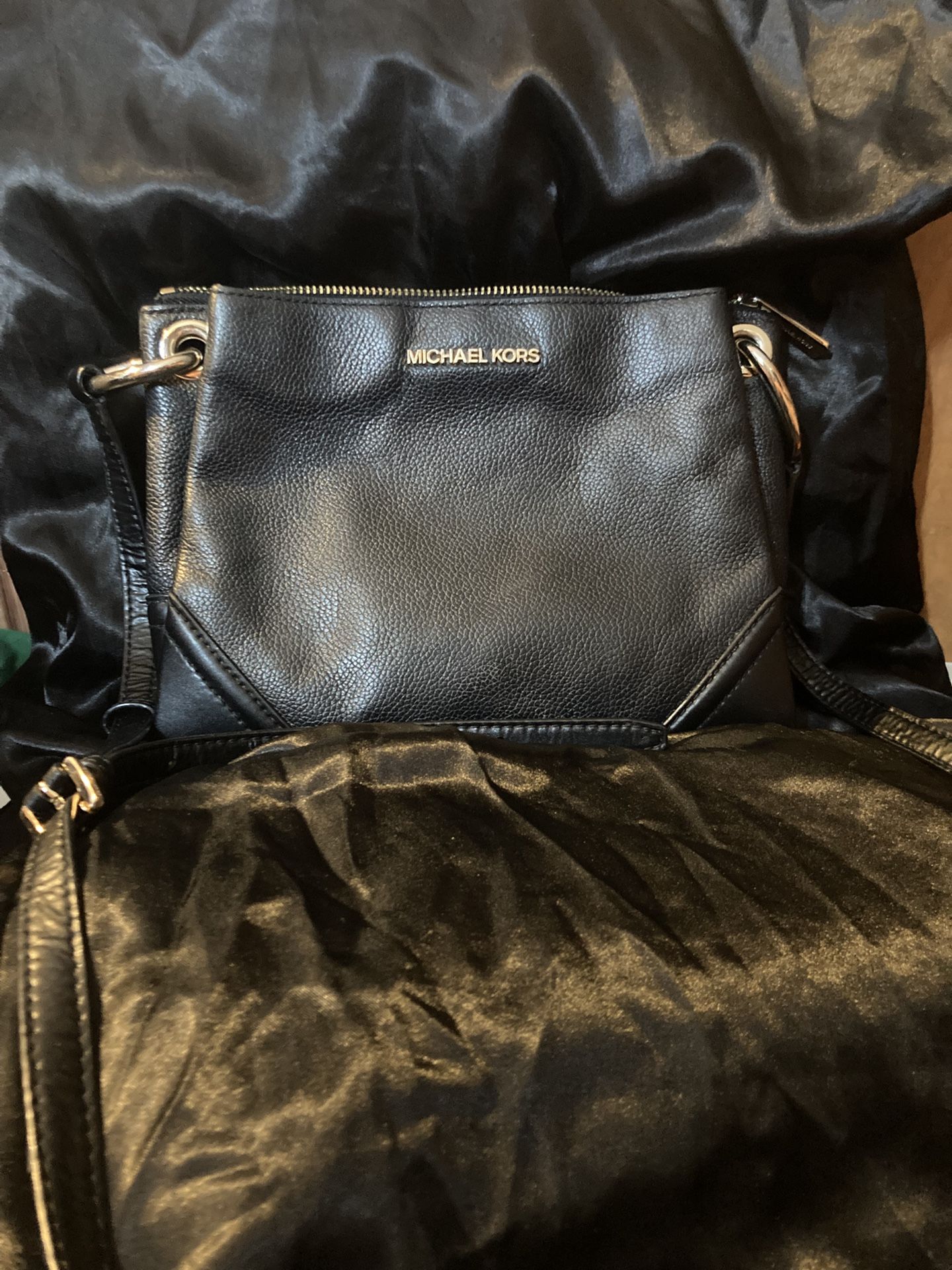 Leather Michael Kors Cross Body Bag