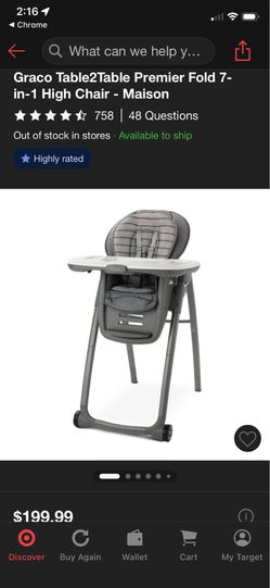 Graco Table2Table Premium Highchair