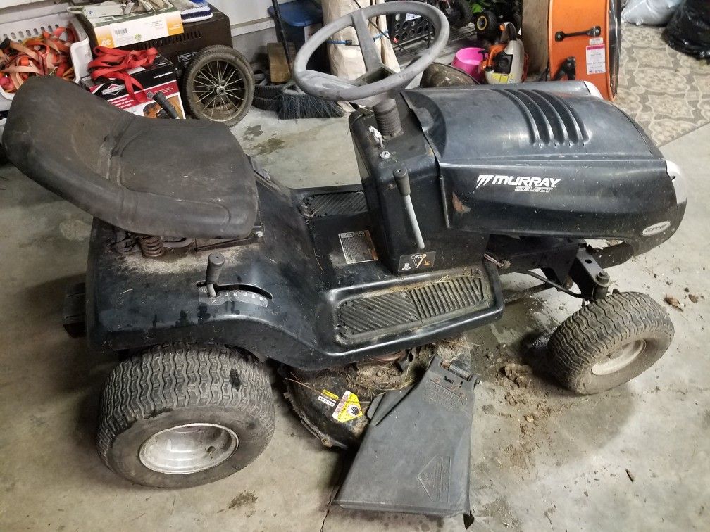 Murray Select 40" cut riding lawnmower for PARTS NO MOTOR