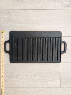 Cast iron griddle 14x9