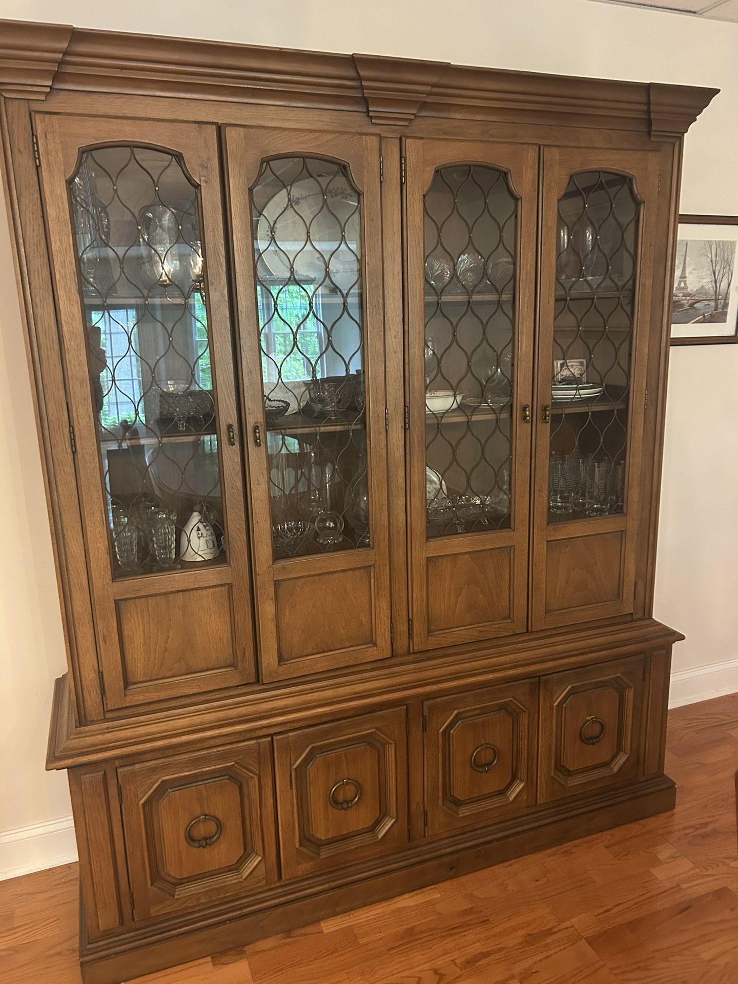 Mid Century China Cabinet Drexel Furnature