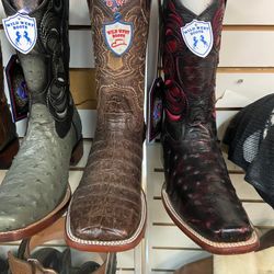 Botas vaqueras de piel original para hombre