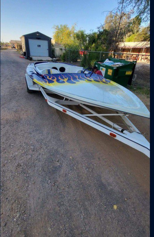 74 Horizon Jet Boat Runs Great Sell OR Trade For FAMILY BOAT 