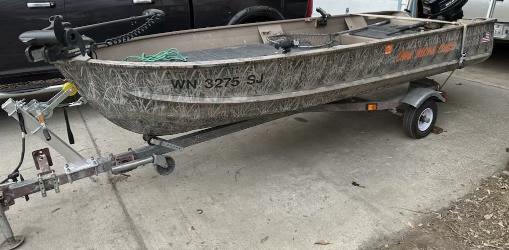 Aluminum 14ft Boat