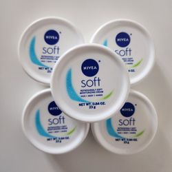 5 Nivea Soft Cream 0.84oz