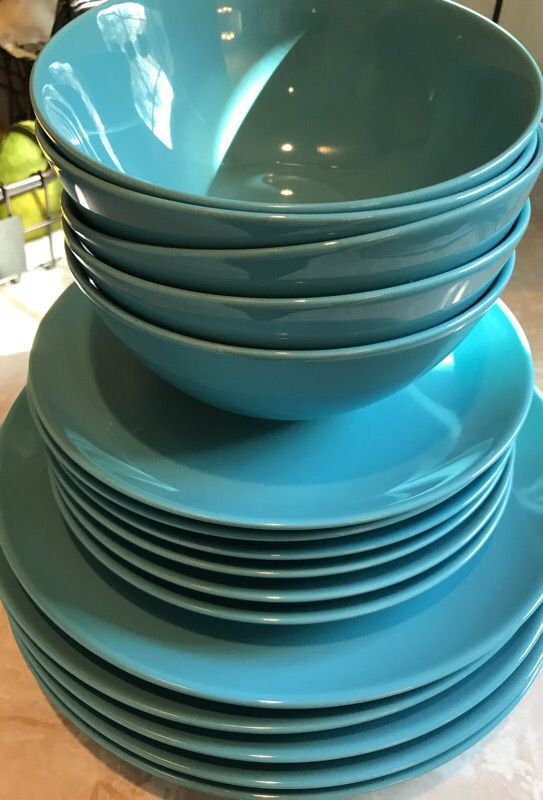 Fargrik Turquoise Ikea Dinnerware Plates Set For In Riverview Fargrik Turquoise Ikea Dinnerware Plates Set For In Riverview Fl Offerup