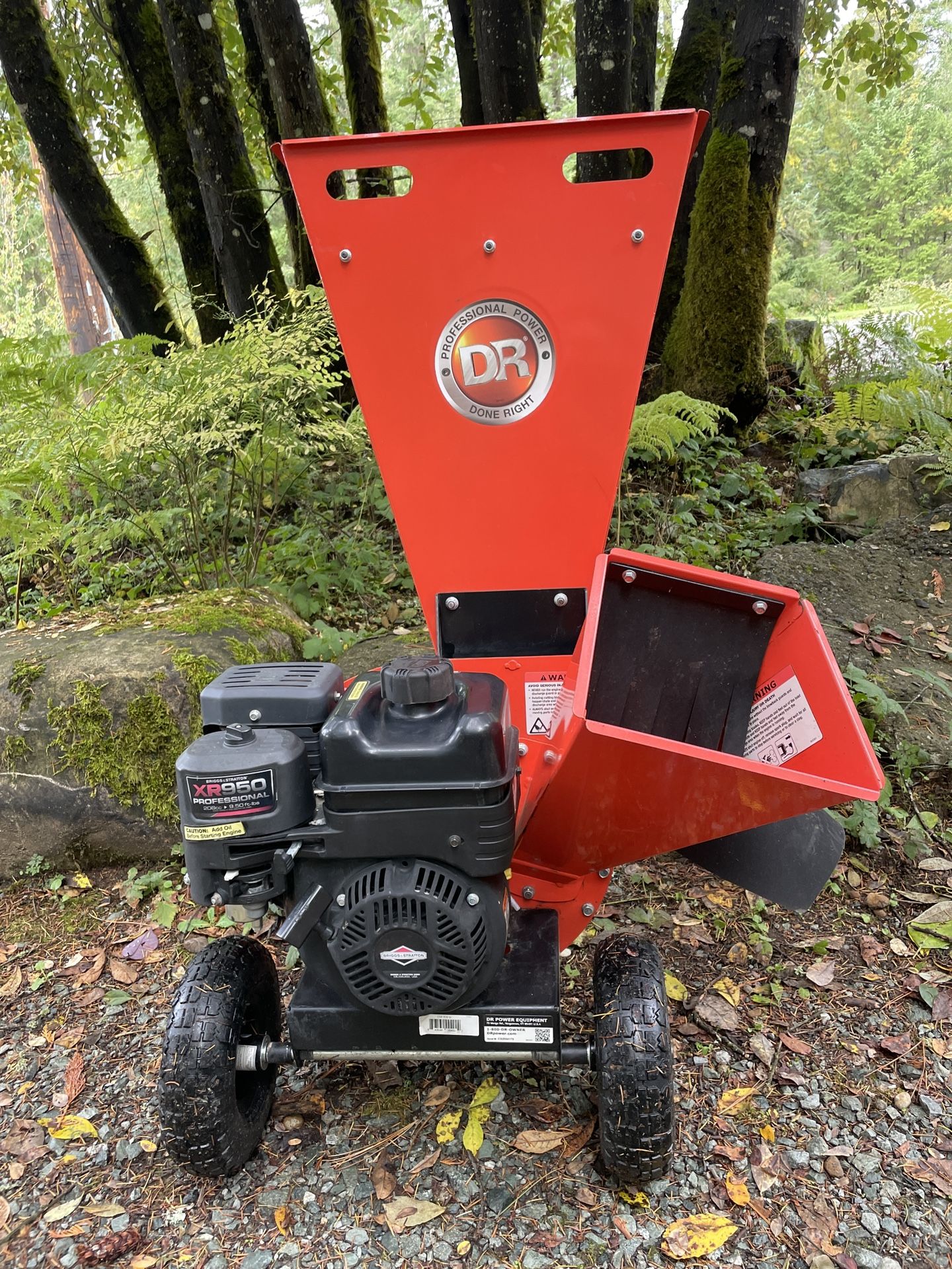 DR 208cc Wood Chipper