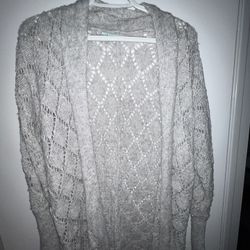 Maurices Grey Cardigan 
