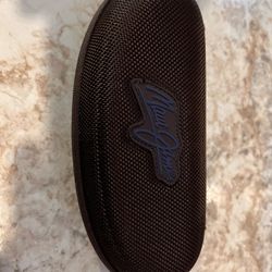  Maui Jim Brown Zippered Sunglasses Case