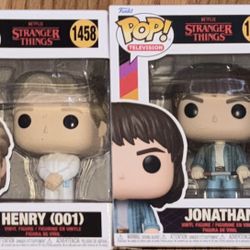 5 Piece Funko Pop Lot - F1, Stranger Things, WWE