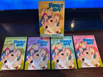 4 DVD Bundle Of The Family Guy Tv Show 