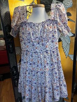 Trixxi floral dress mini dress, Junior medium