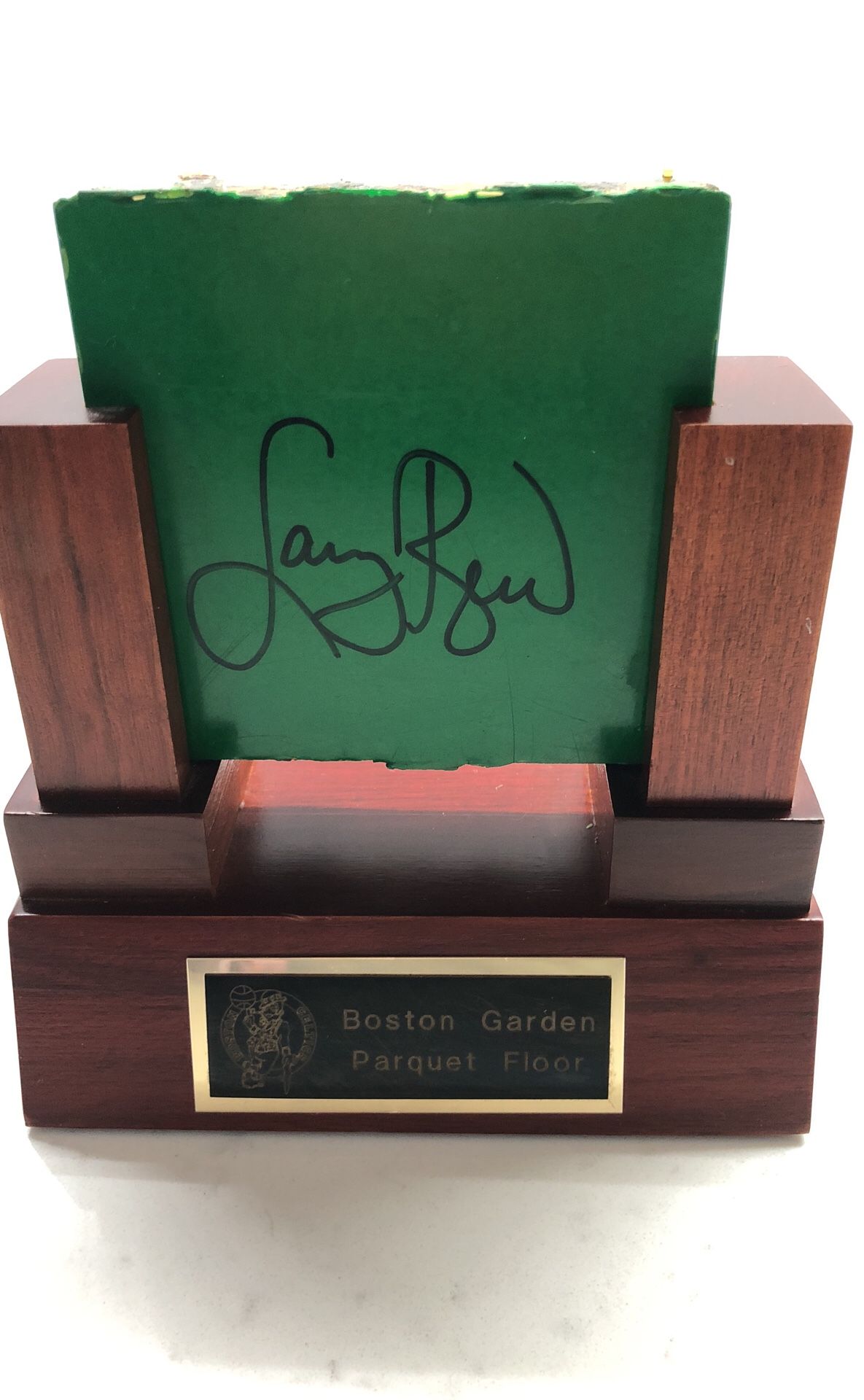 Boston Garden Parquet Floor Larry Bird