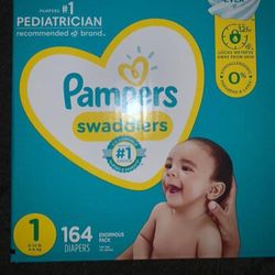 Swaddlers Size 1 Pampers Pañales Diapers 
