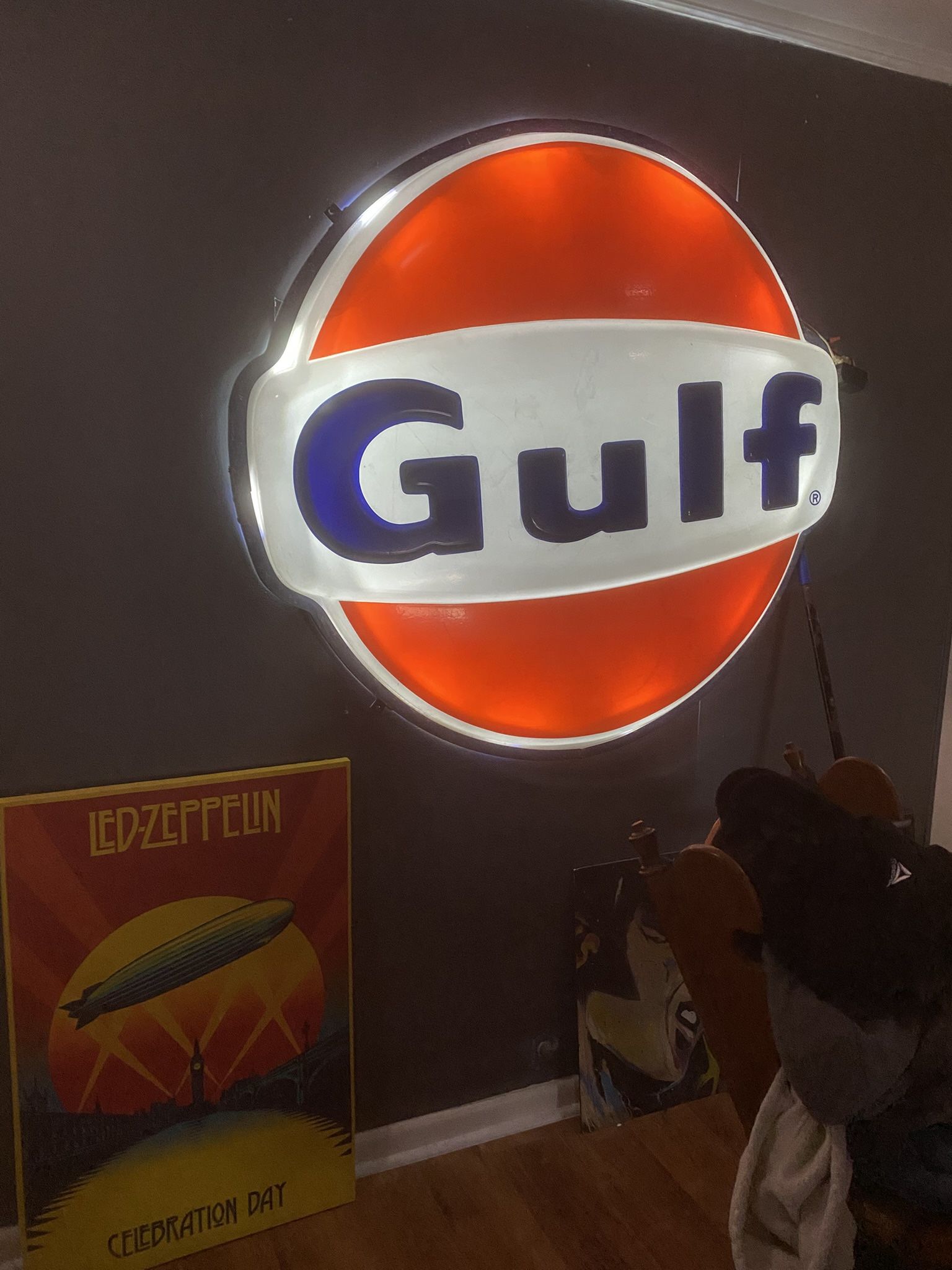 Vintage Gulf Sign