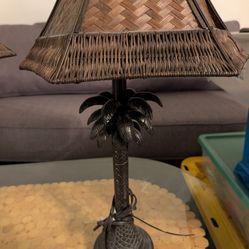 Set of Palm Tree Lamps