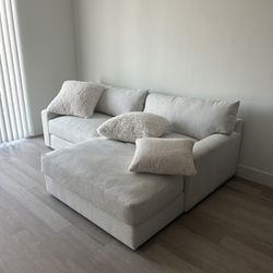 cloud small sectional 
