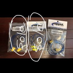 Rugged Radio Ear Buds. 1 Set Left