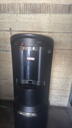 Black Bottom-Loading Hot & Cold Water Cooler Dispenser – Sleek & Efficient
