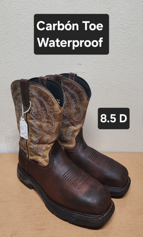 Ariat Work Boot Size 8.5 D CARBÓN TOE